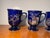 Vintage Blue Oriental Peacock & Crane Coffee Tea Mugs Set of 3 Japan Style For Sale - Image 11 of 15