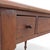 Antique Solid-Wood Writing Desk With Turned Legs and Drawer For Sale - Image 10 of 18