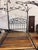 Abstract Queen Size Simply Santa Fe Bespoke Wrought Iron Botanical Canopy Bed Frame For Sale - Image 3 of 12