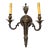 1920s French Art Deco Bronze Wall Sconce For Sale