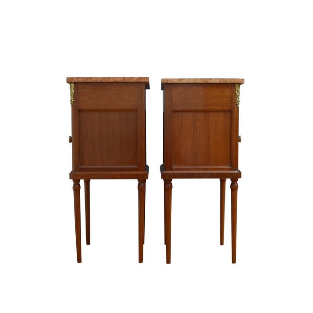 Mahogany Bedside Tables, 1900, Set of 2 For Sale - Image 10 of 14