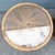 Boho Chic Boho Chic Buri Rattan Circular Inlaid Glass Top Side Tables - A Pair For Sale - Image 3 of 8