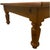 1990s Vintage 1991 Solid Pine Farmhouse Coffee Table For Sale - Image 5 of 9