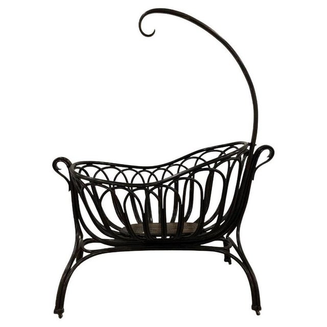 Wood Bentwood No. 1 Cradle from Thonet, 1890s For Sale - Image 7 of 7