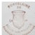 Longchamp France Porcelain Lunch Plate, Le Vigneron Winemaker Red For Sale In San Francisco - Image 6 of 10