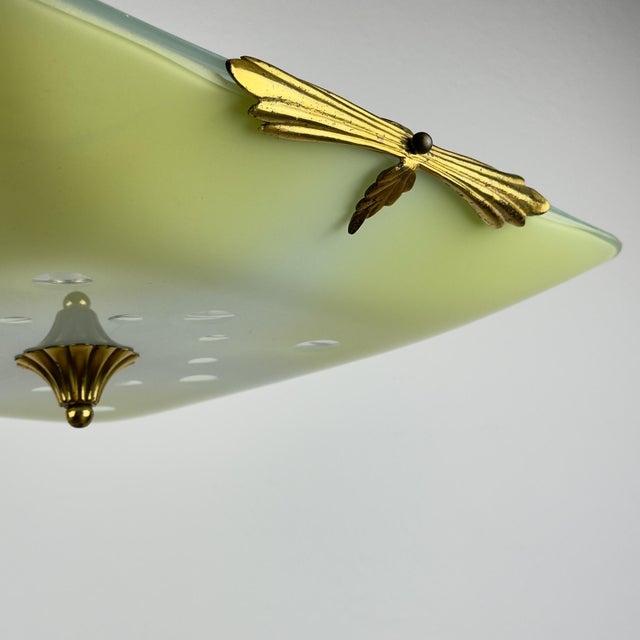 Vintage Art Deco Pendant Light, 1930s For Sale - Image 17 of 18