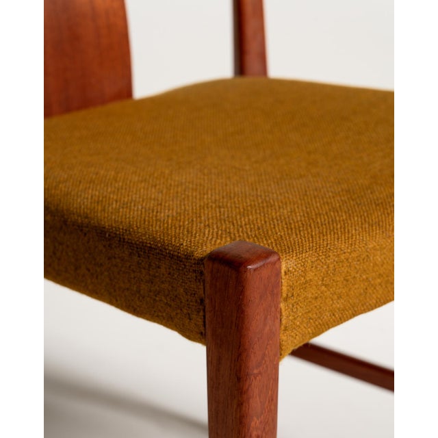 Wood Teak Chairs by Bertil Fridhagen for Bodafors, 1962, Set of 4 For Sale - Image 7 of 12