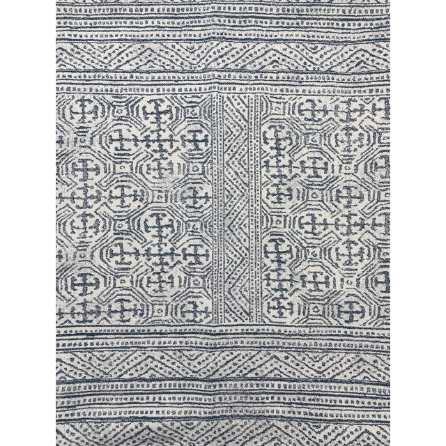 Shabby Chic Anna French Thibaut Montecito Pillows- A Pair For Sale - Image 3 of 3