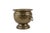 Vintage Hammered Brass Hollywood Regency Cachepot Planter For Sale In Tulsa - Image 6 of 13