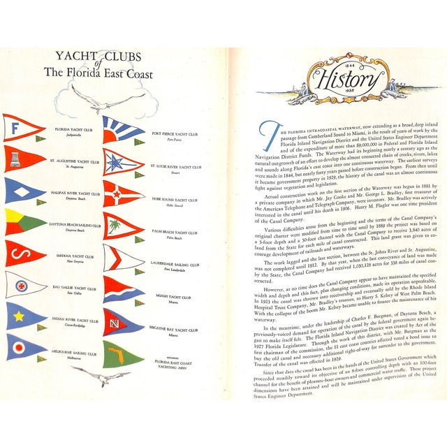 "The Florida Intracoastal Waterway From the St. Johns River to Miami, Florida" 1935 For Sale - Image 4 of 12