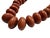 Plastic Vintage Jumbo African Copal Amber Trade Beads Phenolic Resin 2" W For Sale - Image 7 of 8