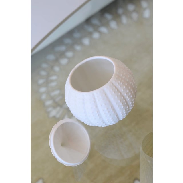 Mid 20th Century Mid 20th Century Hutschenreuther Modernist Textured Vessel For Sale - Image 5 of 6