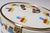 German Art Deco Ceramic and Brass Biscuit Tin With Geometric Motif For Sale - Image 13 of 18