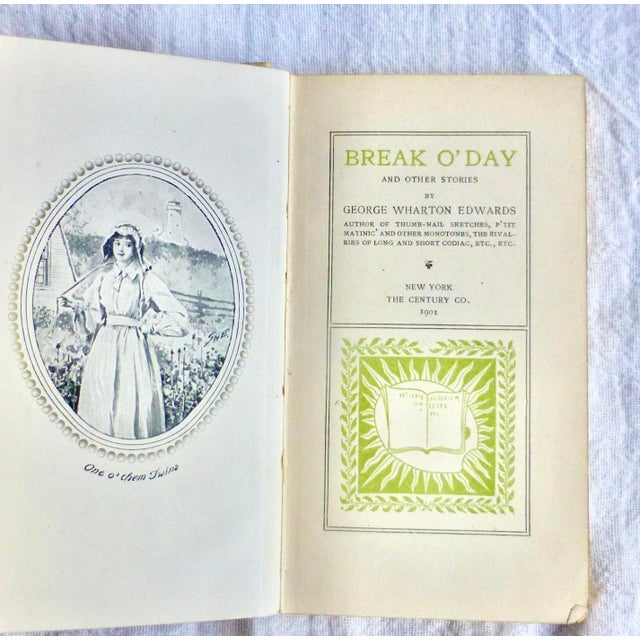 Set of Three 1900s Hand-Tooled Leather Books For Sale - Image 13 of 17