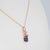 1Ct Black Opal Pendant With Earth-Mined Diamond Accents: Solid 14k Gold, 9x6mm For Sale In Columbus - Image 6 of 7