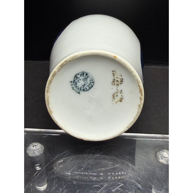 Art Nouveau Pâte-Sur-Pâte Porcelain Cameo Vase Ca 1926 - 1934 For Sale - Image 3 of 3