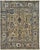 Allover geometric design in the Serapi–Heriz manner — angular serrated medallions, hooked cruciform motifs, stylized...
