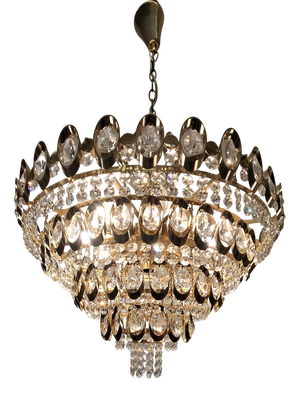 Chandelier attributed to Christoph Palme for Palwa, 1960s