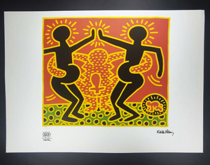 After Keith Haring, Figurative Composition, 1990s, Lithograph