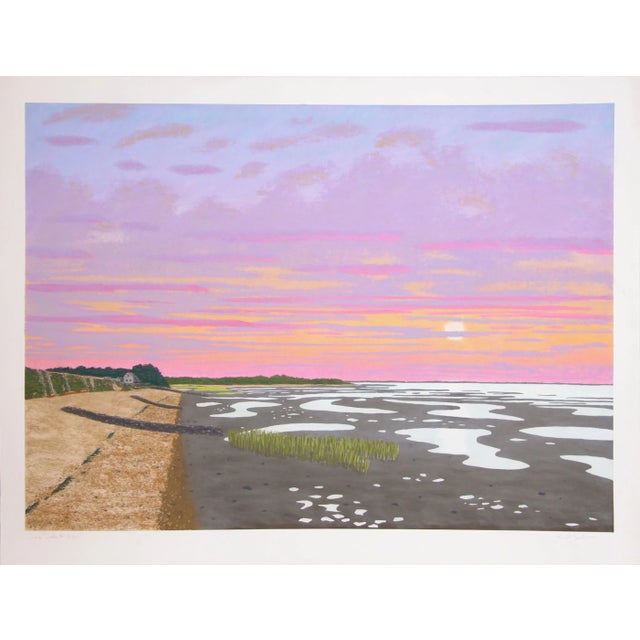 Bill Sullivan - Low Tide 10 Hand Colored Litho For Sale