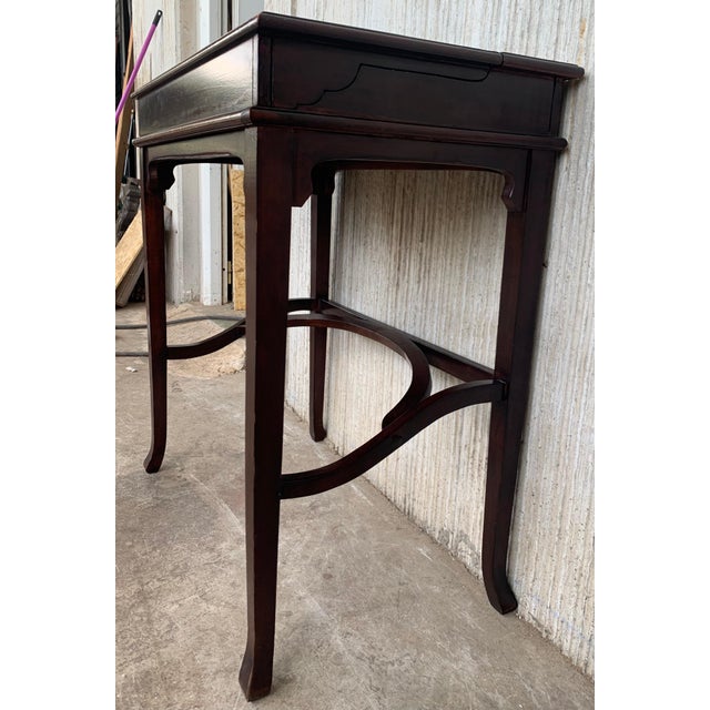 Late 19th Bureau Antique Cartonnier Sliding Top for Hidden Storage For Sale In Miami - Image 6 of 18