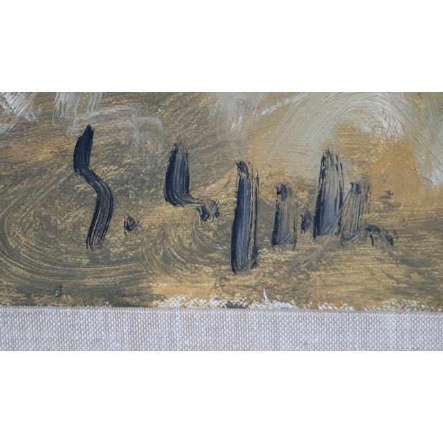 Emanuele Cappello, View of Piazza Del Popolo in Rome, 1970s, Oil Painting on Canvas For Sale - Image 12 of 13