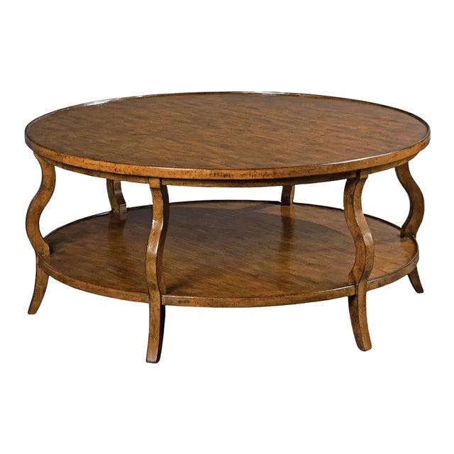 Woodbridge Furniture Sonoma Round Cocktail Table For Sale