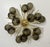 Not Yet Made - Made To Order 21st Century Mezzo Polished Brass Smoky Murano Flush Mount by Fabio LTD For Sale - Image 5 of 9