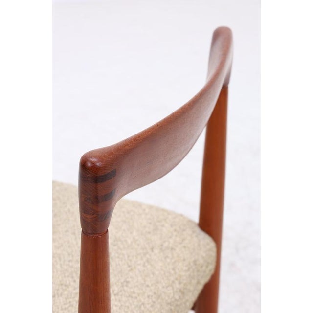 Chairs in Teak by Henry W. Klein for Bramin, Set of 4 For Sale - Image 10 of 17