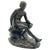 Seated Athletic Youth, Bronze Sculpture For Sale