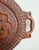 English Vintage Edwardian Style Carved Wood Tray For Sale - Image 3 of 8