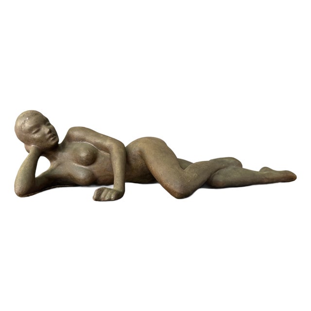 George Zaro Tudzarov, Female Nude, 1996, Raku Ceramic For Sale