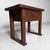 Japanese Minimalist Side Table with Drawer, 1920s For Sale - Image 9 of 12