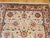 Vintage Persian Mahal Sultanabad Rug, Hand-Knotted Wool, Geometric Pattern, 9x12, Ivory & Blue For Sale - Image 11 of 18