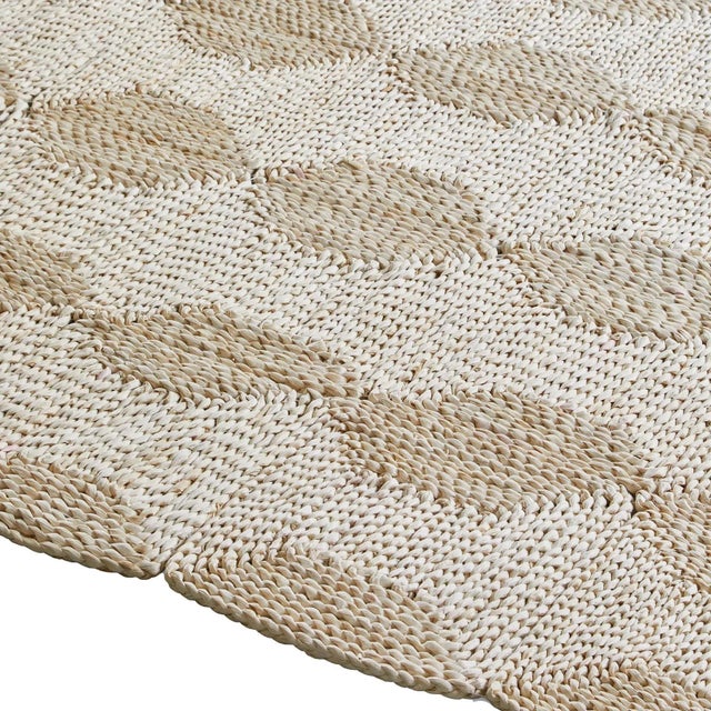Rush House for Chairish Marisol Corn Husk Rug, 8' x 10' For Sale - Image 6 of 10