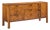 United Tiki Brutalist Mid Century Walnut Lowboy Dresser For Sale