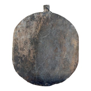 Late 19th Century French Country Rustic Wooden Bread Board For Sale