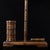 Mid 20th Century Vintage Huali Wood Brush Pot and Rest - Literati Desk Accessory For Sale - Image 5 of 9