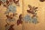 C. 1970s Chinese Six-Panel Gold Leaf Style Painted Screen "Blossoming Plum Tree" For Sale In Dallas - Image 6 of 14