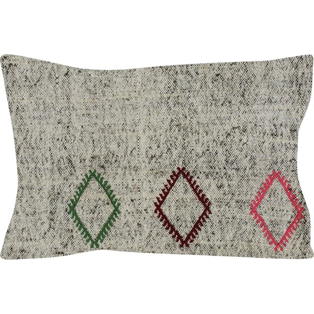Traditional 1960s Turkish Rag Pillow For Sale - Image 3 of 3
