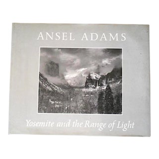 1970s Illustrated Quarto, Ansel Adams Yosemite and the Range of Light, Signed, 1st Edition - 1 Book For Sale