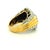 1960s 1960s Trio Italian 18k Gold Amethyst and Diamond Cocktail Ring, Size 6 For Sale - Image 5 of 14