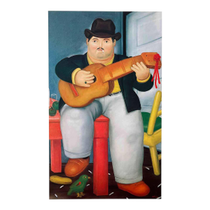 Fernando Botero 25 Guitarist 1983