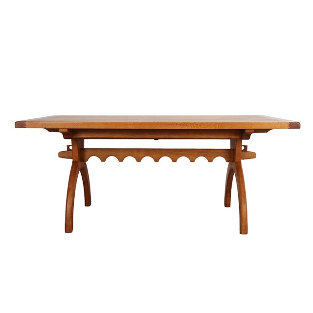 Danish Oak Table from Henning Kjaernulf, 1960s For Sale - Image 17 of 17