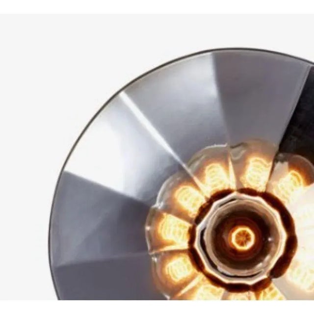 Silver Fractale Wall Light by Radar For Sale - Image 6 of 12