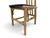 High-Back Bamboo Dining Chairs, 1970s, Set of 5 For Sale - Image 10 of 12