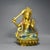 This is a finely crafted antique cloisonné enamel sculpture of Manjushri Bodhisattva, the Bodhisattva of Wisdom in...