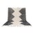 2020s Black Natural Cotton Handwoven Boho Rug 9x12Ft. For Sale