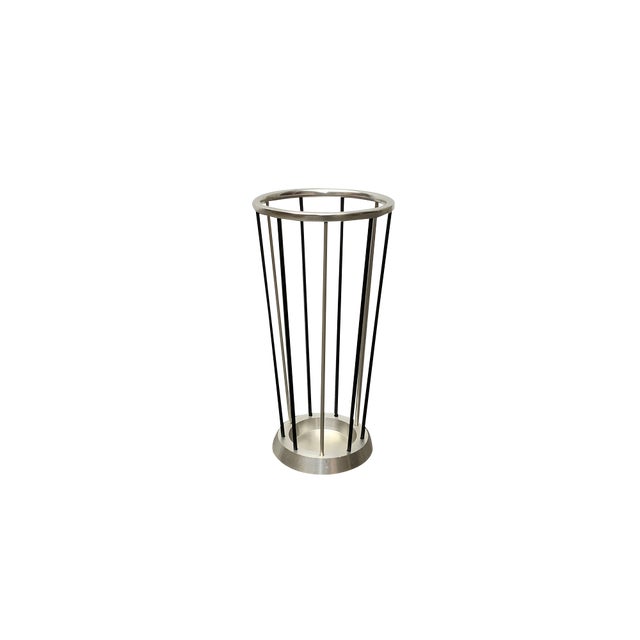 Mid-Century Metal Umbrella Stand, 1960s For Sale