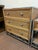 1990s Wicker Rattan Metal Frame Dresser and Night Stand Coastal, 2 Pieces For Sale - Image 4 of 8